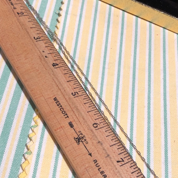 Miriam Haskell crystal initial letter H necklace - Picture 8 of 9